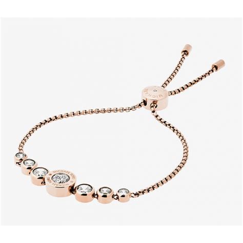 michael kors rose gold slider bracelet|Michael Kors bracelet sale.